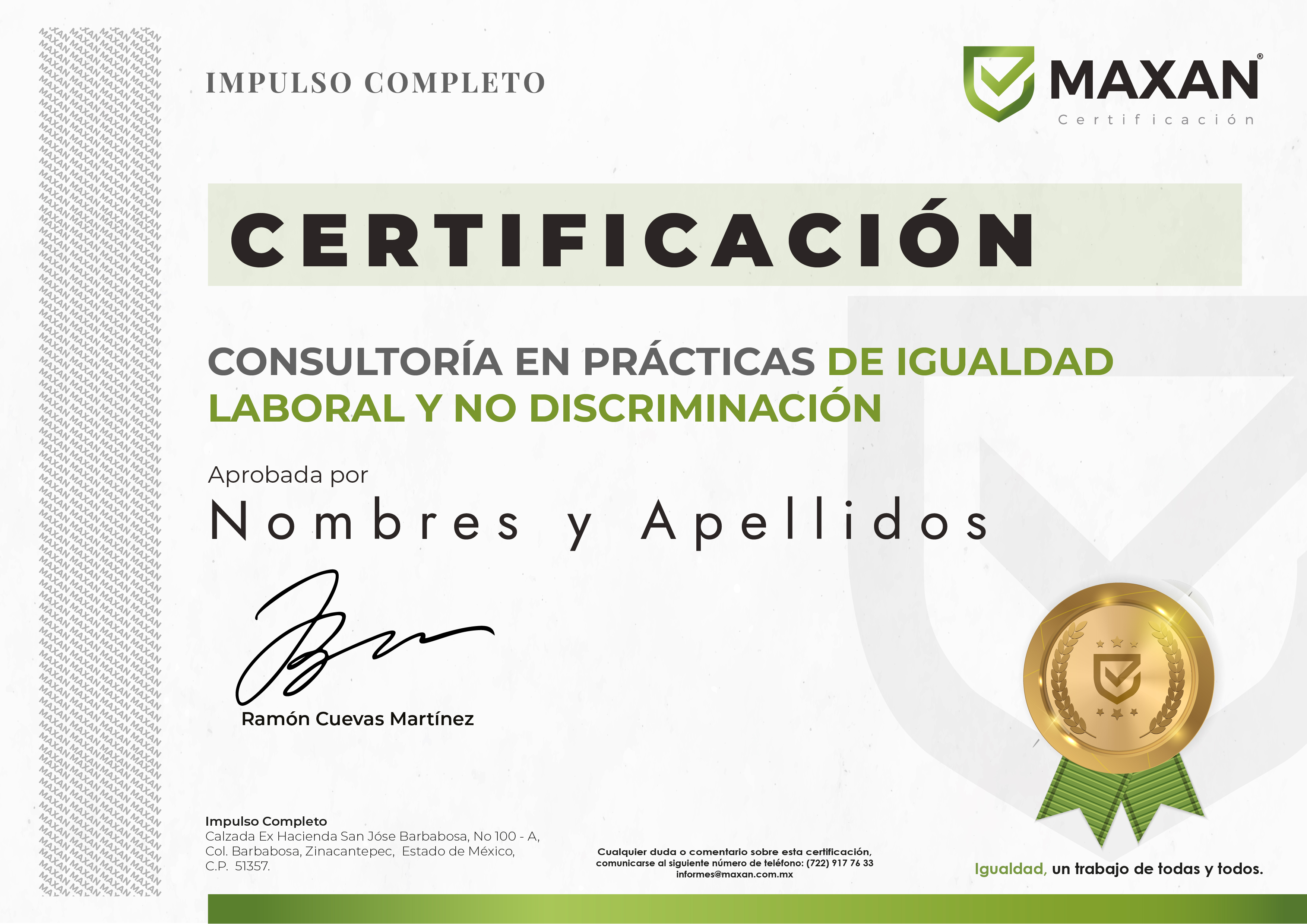 Certificación