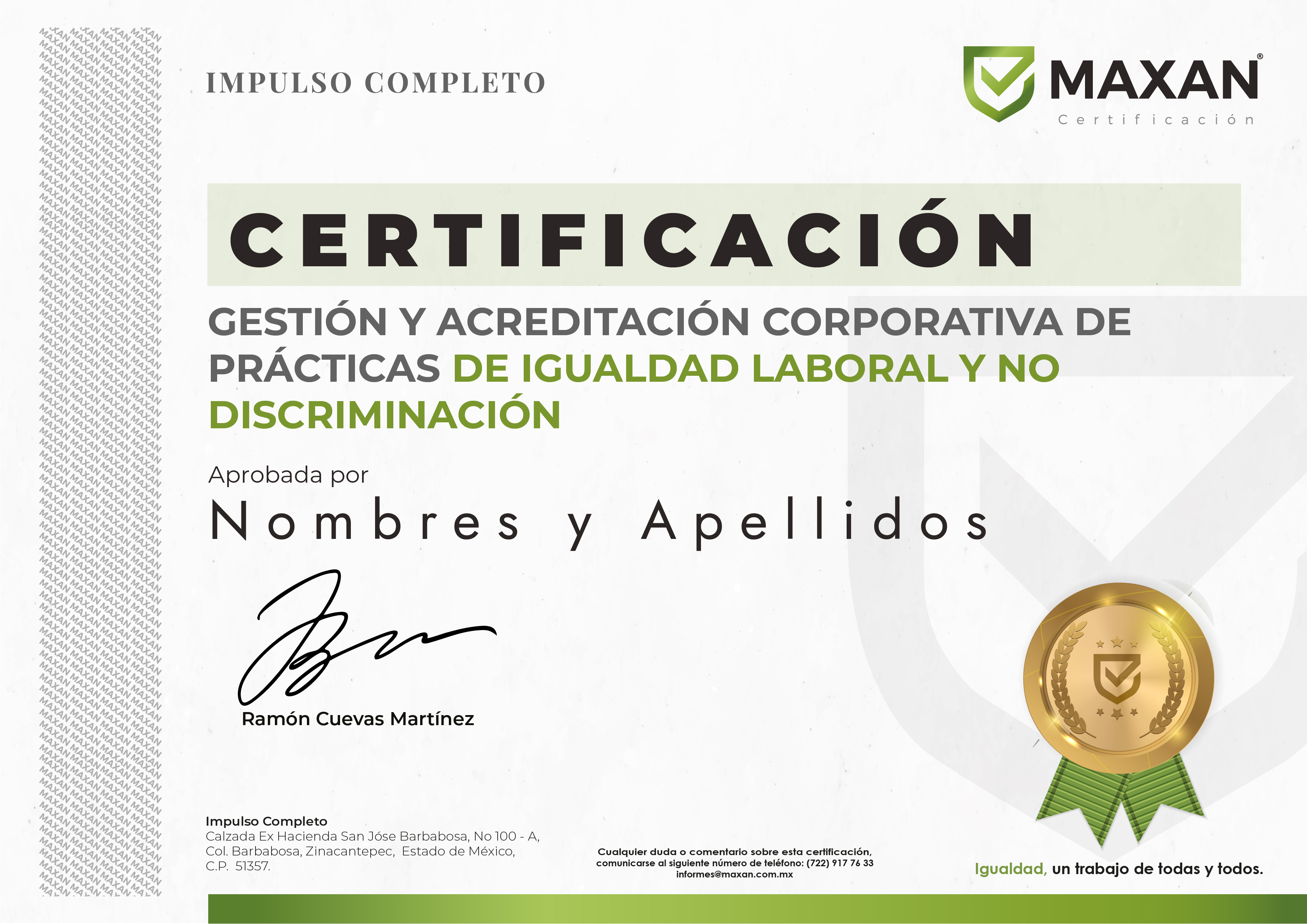 Certificación